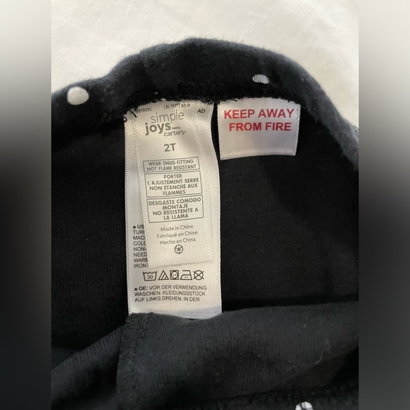 CARTERS 💤 JUST FIVE MORE MINUTES - pajama set in size 2T! SIMPLY JOY x Carters - Picture 9 of 10